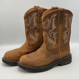 Ariat Tracey Composite Toe Work Boots – Women’s 6.5B (Dusted Brown)